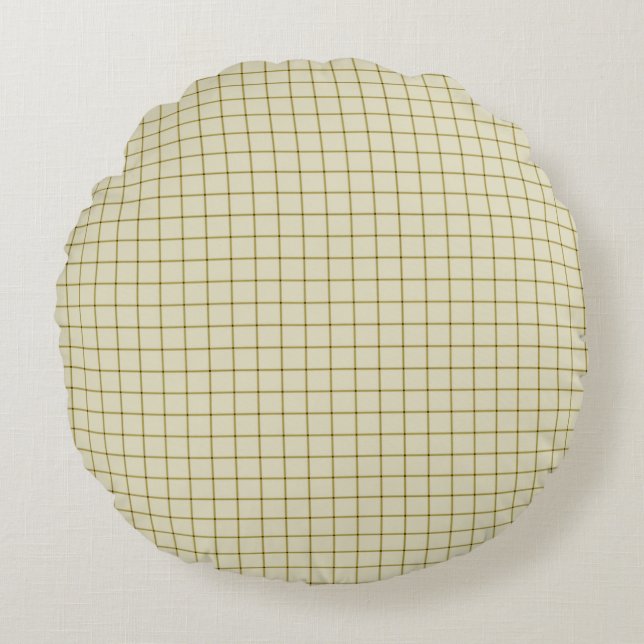 Coussins Ronds Conception de texture abstraite moderne (Devant)