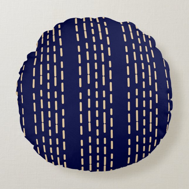 Coussins Ronds Conception de texture abstraite moderne (Devant)