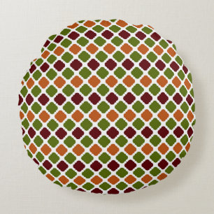 Coussins Ronds Conception de texture abstraite moderne