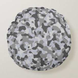 Coussins Ronds Conception de texture abstraite moderne