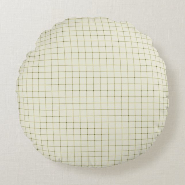 Coussins Ronds Conception de texture abstraite moderne (Devant)