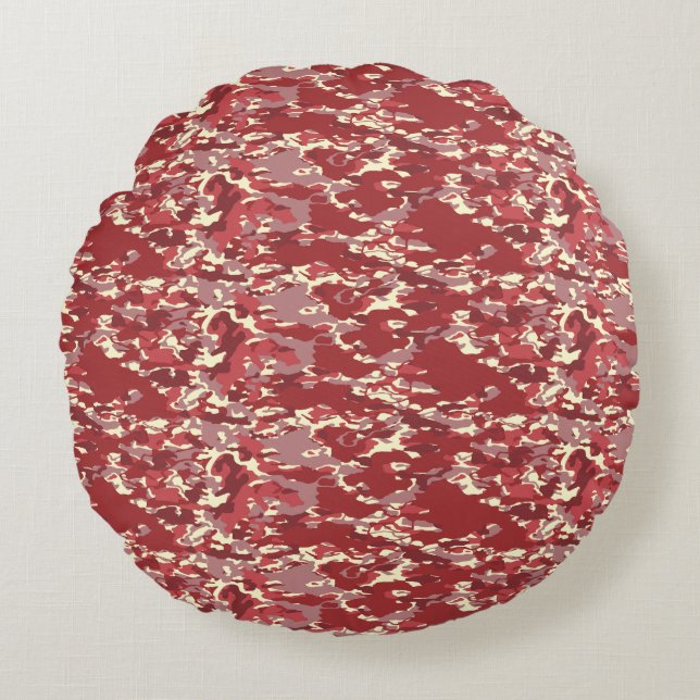 Coussins Ronds Conception de texture abstraite moderne (Devant)