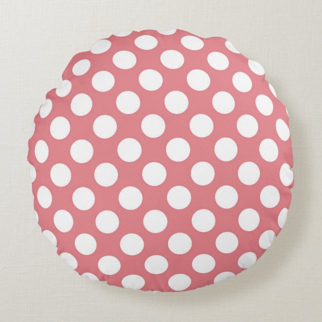 Coussins Ronds Conception de texture abstraite moderne  (Devant)
