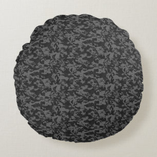 Coussins Ronds Conception de texture abstraite moderne
