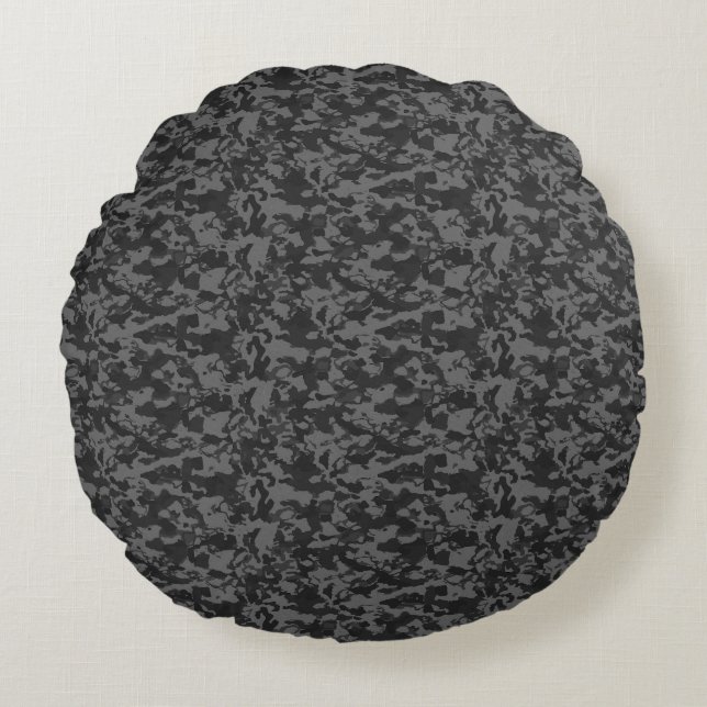 Coussins Ronds Conception de texture abstraite moderne (Devant)