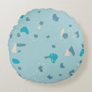 Coussins Ronds Conception de texture abstraite moderne