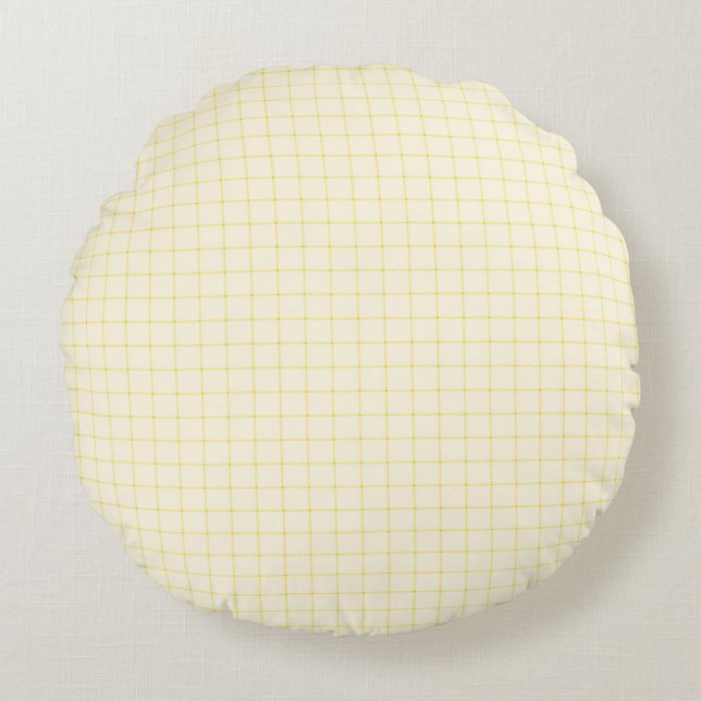 Coussins Ronds Conception de texture abstraite moderne (Devant)