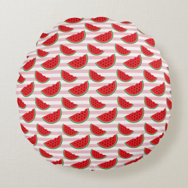 Coussins Ronds Conception de texture abstraite moderne  (Devant)