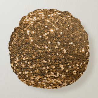 Coussins Ronds Conception de texture scintillante élégante