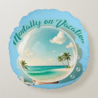 Coussins Ronds conception de vacances mentales