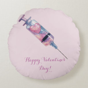 Coussins Ronds Conception d'injection d'amour pour la Saint-Valen