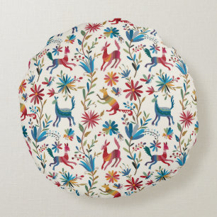Coussins Ronds Conception inspirée d'Otomi