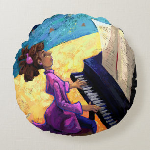 Coussins Ronds Concert de piano