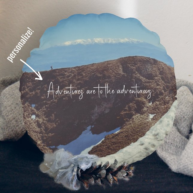 Coussins Ronds Conquérir le Sommet (Créateur téléchargé)