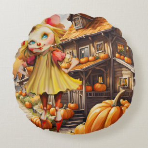Coussins Ronds Considérations sur le costume d'Halloween