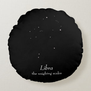 Coussins Ronds Constellation Libra