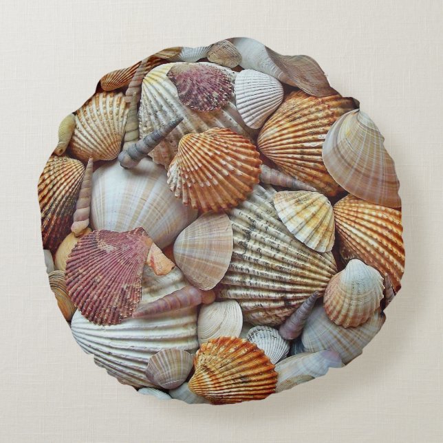 Coussins Ronds Coques de mer (Dos)