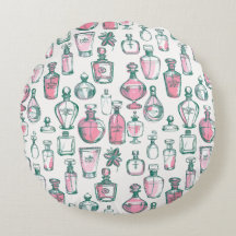 Coquette Bouteilles de parfum rose et vert esthéti