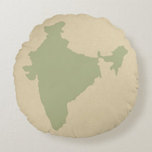 Coussins Ronds Corriander Spice Moods Inde