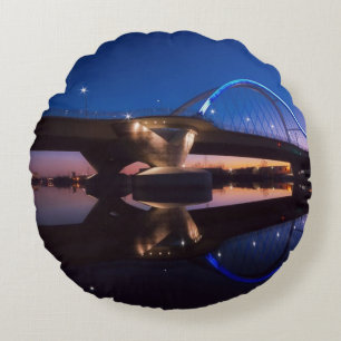 Coussins Ronds Coucher du soleil de Lowry