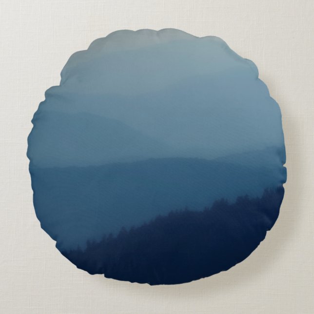 Coussins Ronds Couches bleues (Devant)