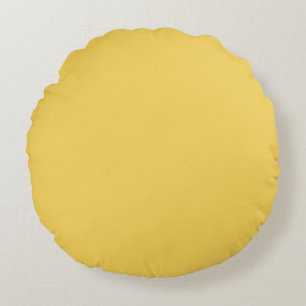 Coussins Ronds Couleur jaune Primrose
