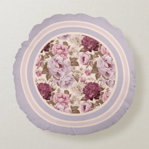 Coussins Ronds couleur rose tendance apaisante et silencieuse