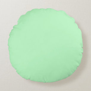 Coussins Ronds Couleur Uni : Menthe