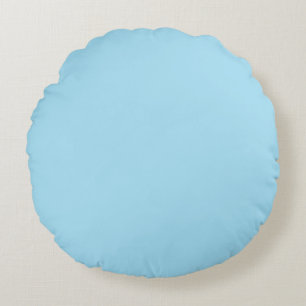 Coussins Ronds Couleurs bleu clair et rose