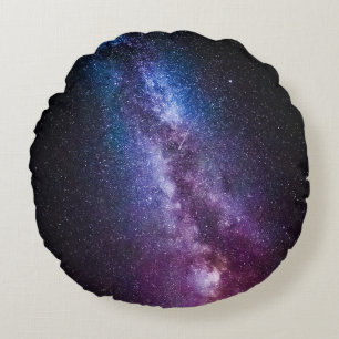 Coussins Ronds Couleurs claires de la voie lactée