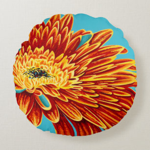 Coussins Ronds Couleurs éclatées I