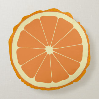 Coussins Ronds Coupe orange