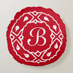 Coussins Ronds Couronne de Noël décoration de maison pour les fêt