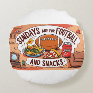 Coussins Ronds Coussin-Football