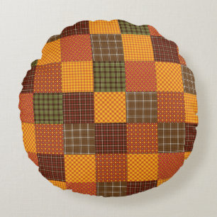 Coussins Ronds Couverture Confort d'Automne