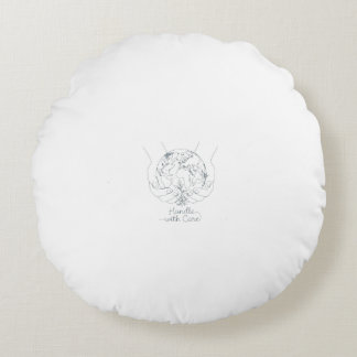 Coussins Ronds Couverture en laine polaire