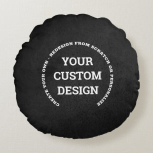 Coussins Ronds Create Your Own Customised