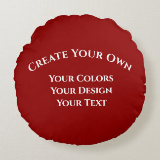 Coussins Ronds Créez votre propre