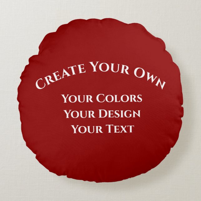 Coussins Ronds Créez votre propre (Devant)