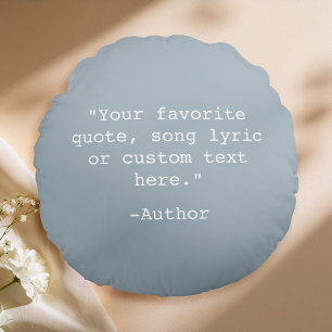 Coussins Ronds Créez votre propre devis