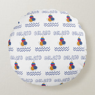 Coussins Ronds crème glacée