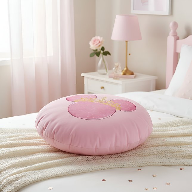 Coussins Ronds Crown Round Pillow (Créateur téléchargé)