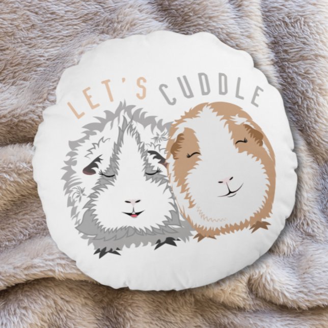 Coussins Ronds Cuddle Guinea Pig (Créateur téléchargé)