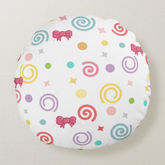 Coussins Ronds Cute Cuisine (Devant)
