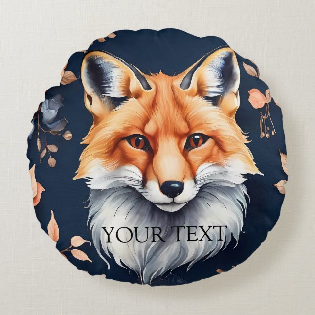 Coussins Ronds Cute Custom Photo Keepsaké Famille Vous Aimer (Devant)