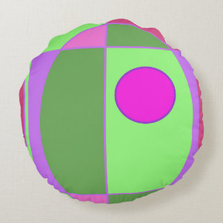 Coussins Ronds Cute Sherell géométrique