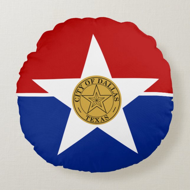 Coussins Ronds Dallas (Texas) (Devant)