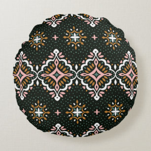 Coussins Ronds Damas orientales : Talavera Vintage Elégance
