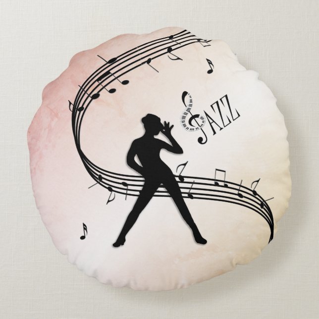 Coussins Ronds Danse Jazz (Dos)