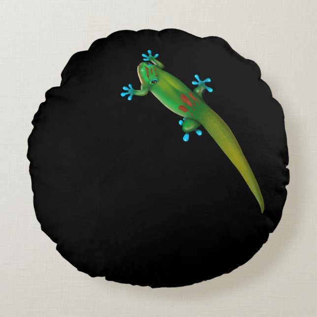 Coussins Ronds Day Gecko (Devant)